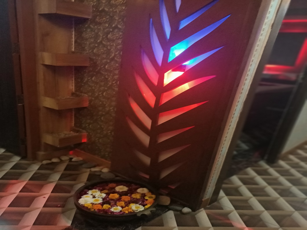 welcoming entrace image in Rainbow massage center DHA Karachi